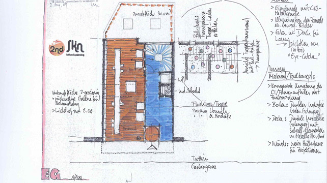 Studie Umbau Geschäftshaus Gerbergasse